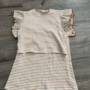 Latched mama nursing shirt